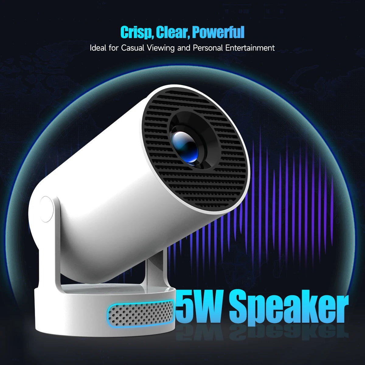 HyPro Mini Home Cinema Projector